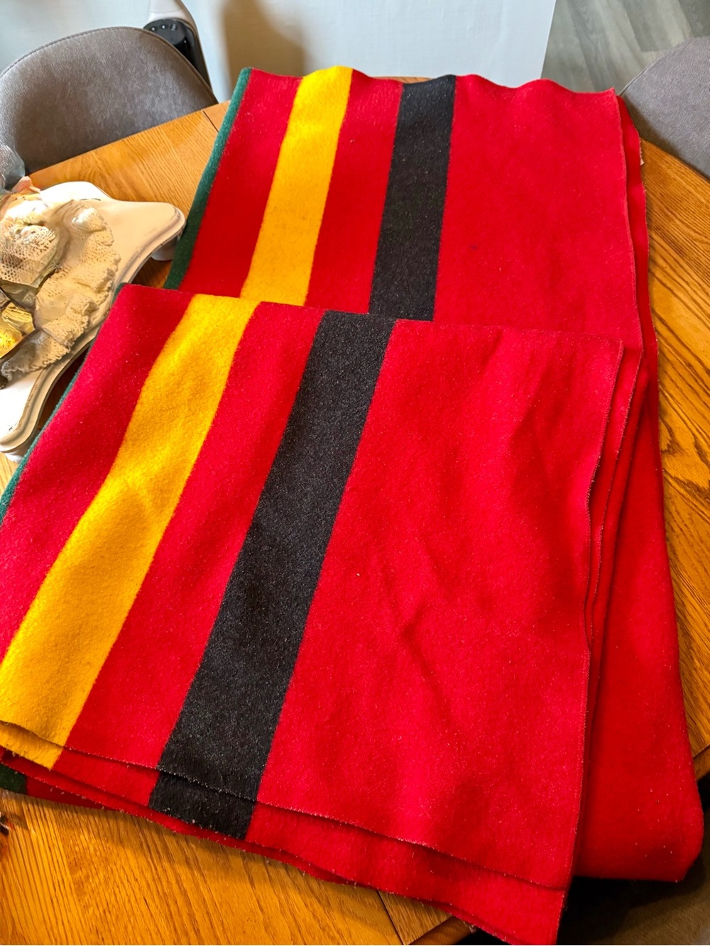 Vintage Pendleton Rainier National Park Series Wool Blanket